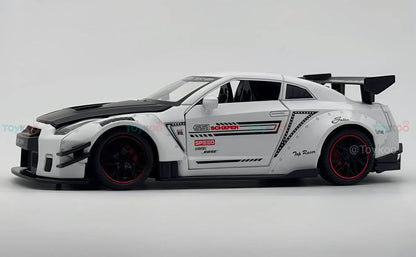 Nissan GTR-R R35 Schafer 1:18 Diecast Scale Model Miniature Car (Big Size)