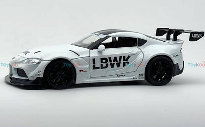 Toyota Supra GR LBWK 1:18 Diecast Scale Model Car - Big Car
