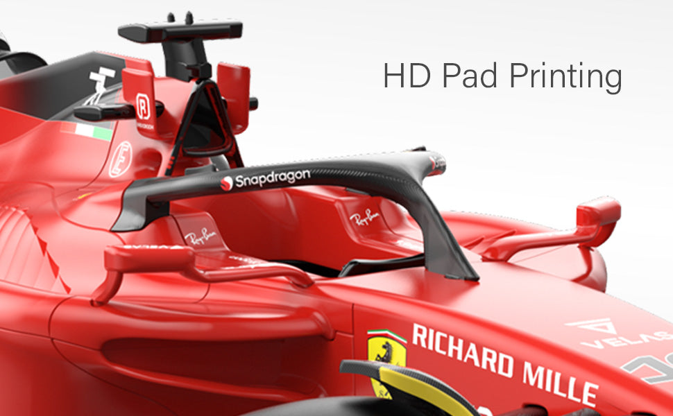 Rastar Authentic Licensed Ferrari F1 75 RC Car - Detailed Design, 2.4GHz Control