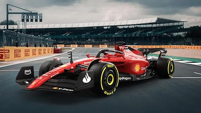 Rastar Authentic Licensed Ferrari F1 75 RC Car - Detailed Design, 2.4GHz Control