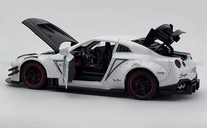 Nissan GTR-R R35 Schafer 1:18 Diecast Scale Model Miniature Car (Big Size)
