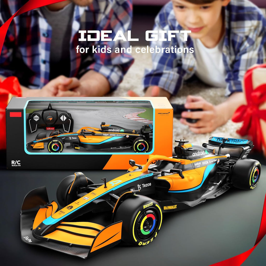Rastar Authentic Licensed McLaren F1 MCL36 RC Car - Detailed Design, 2.4GHz Control