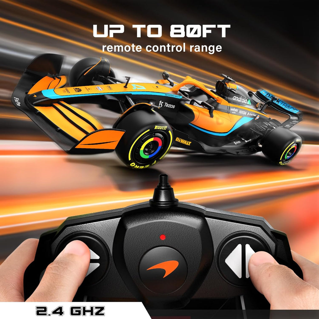 Rastar Authentic Licensed McLaren F1 MCL36 RC Car - Detailed Design, 2.4GHz Control