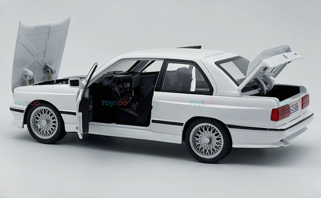 1988 BMW 3 Series M3 E30 1:18 diecast Scale Model car - Big Car