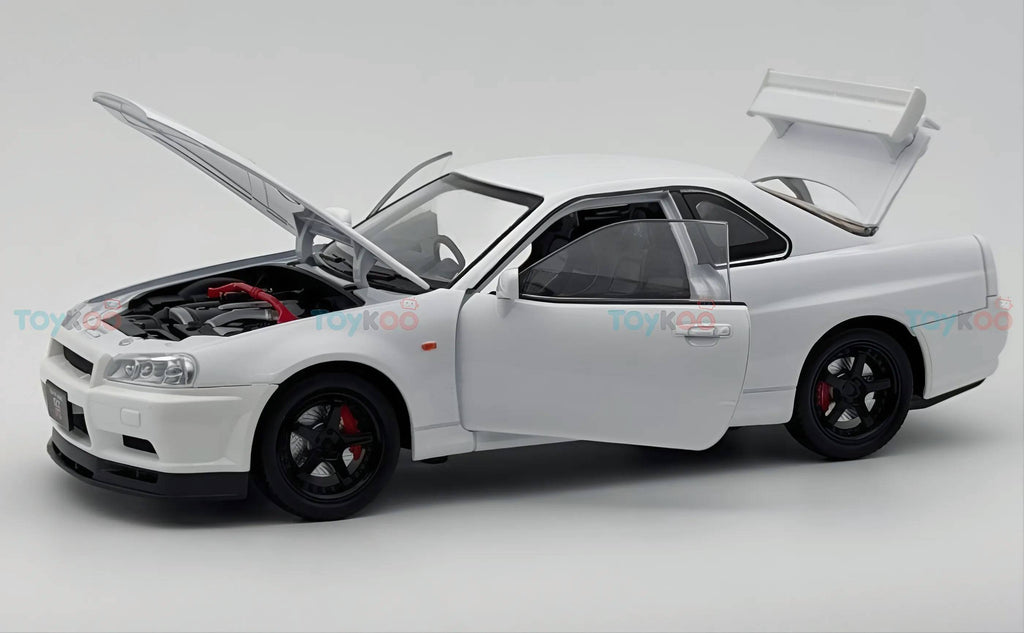 Nissan Skyline GT-R R34 1:18 Diecast Model Car - Big Car