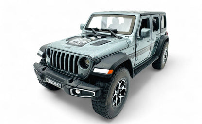 Jeep Wrangler 1:24 diecast scale model car collectible.