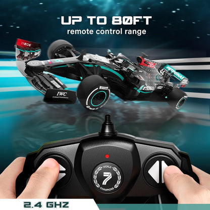 Rastar Authentic Licensed Mercedes-benz F1 W11 RC Car - Detailed Design, 2.4GHz Control