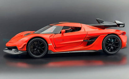 Koenigsegg Jesko 1:24 diecast scale model car collectible