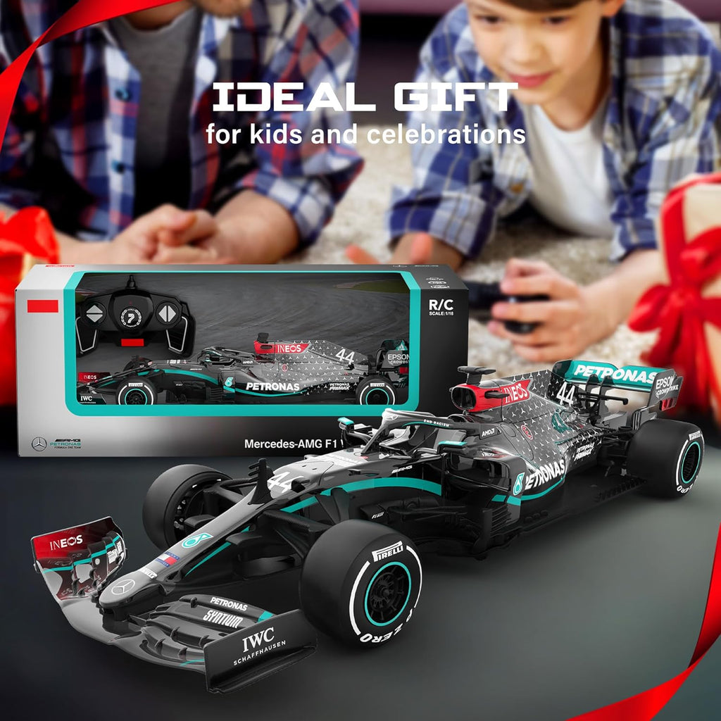 Rastar Authentic Licensed Mercedes-benz F1 W11 RC Car - Detailed Design, 2.4GHz Control