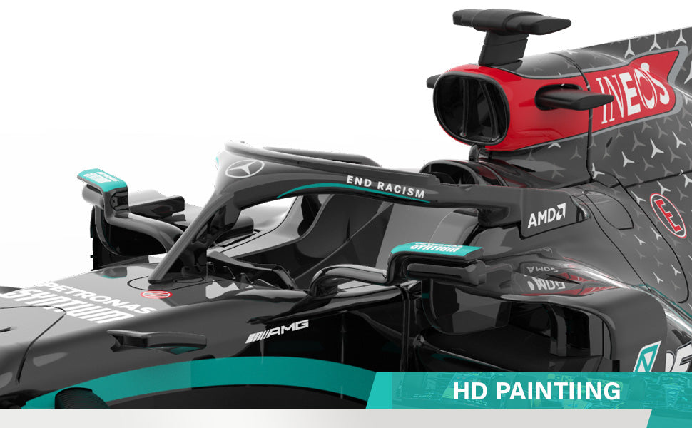 Rastar Authentic Licensed Mercedes-benz F1 W11 RC Car - Detailed Design, 2.4GHz Control