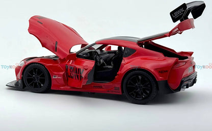 Toyota Supra GR LBWK 1:18 Diecast Scale Model Car - Big Car