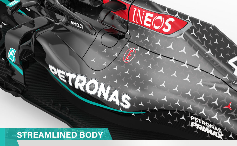 Rastar Authentic Licensed Mercedes-benz F1 W11 RC Car - Detailed Design, 2.4GHz Control