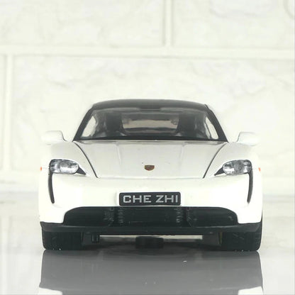 Porsche Taycan Turbo S Model 1:24 diecast scale model car collectible