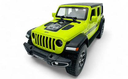 Jeep Wrangler 1:24 diecast scale model car collectible.