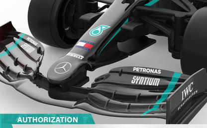Rastar Authentic Licensed Mercedes-benz F1 W11 RC Car - Detailed Design, 2.4GHz Control