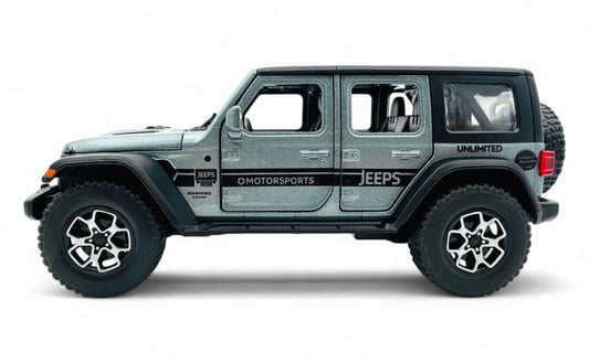 Jeep Wrangler 1:24 diecast scale model car collectible.