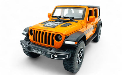 Jeep Wrangler 1:24 diecast scale model car collectible.