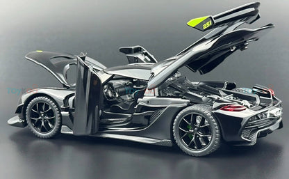 Koenigsegg Jesko 1:24 diecast scale model car collectible