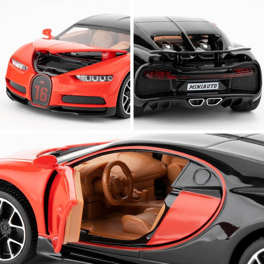 BUGATTI CHIRON METAL 1:24 DIE-CAST