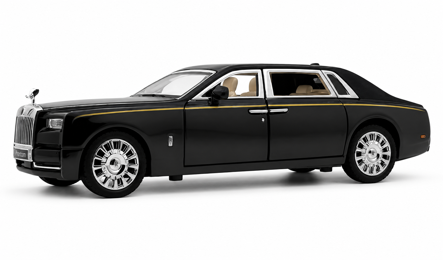Rolls Royce Phantom 1:24 Diecast Scale Model | Assorted Colors
