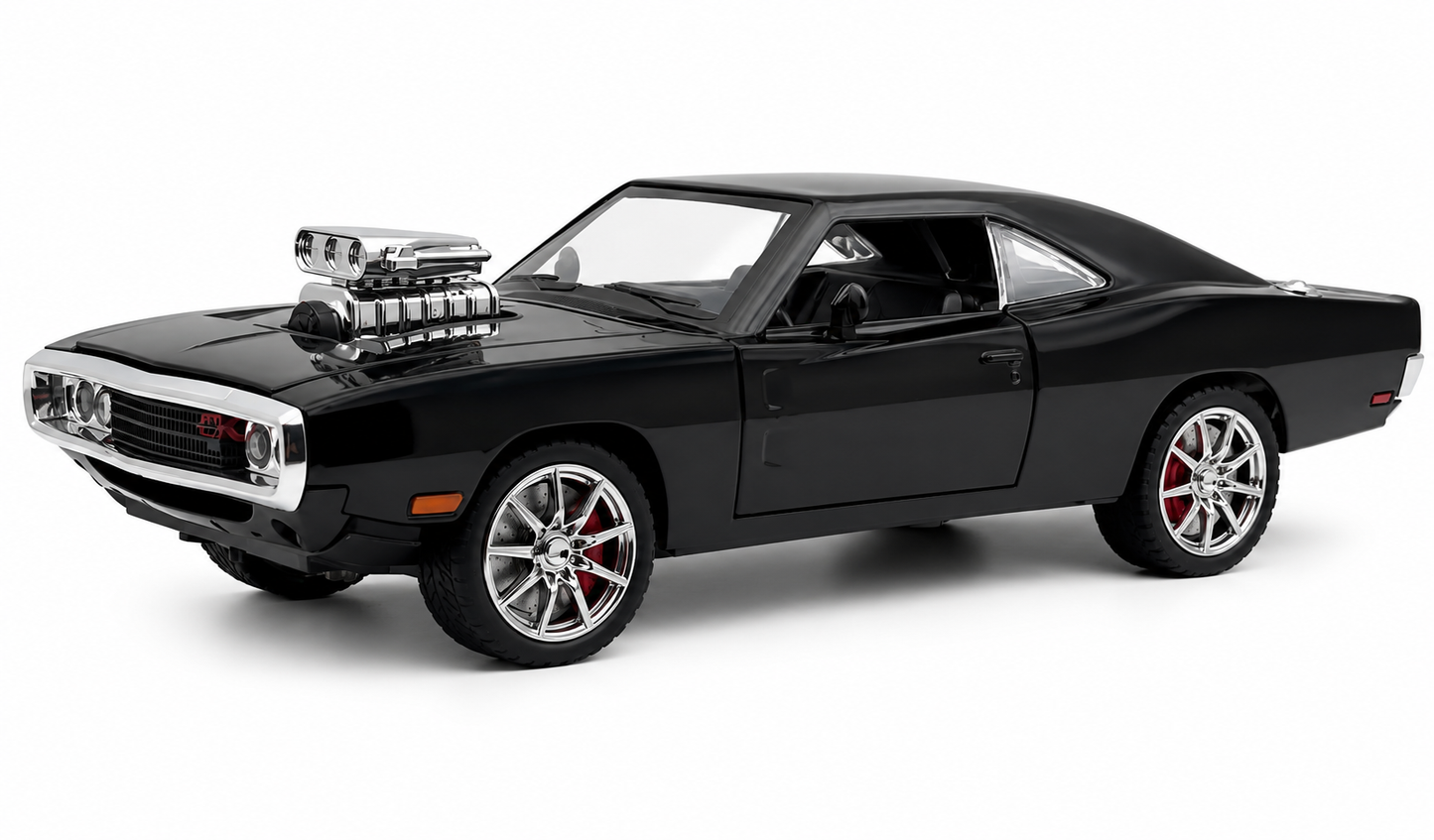 1970 Dodge Charger Fast & Furious 1:18 Diecast Scale Model Car