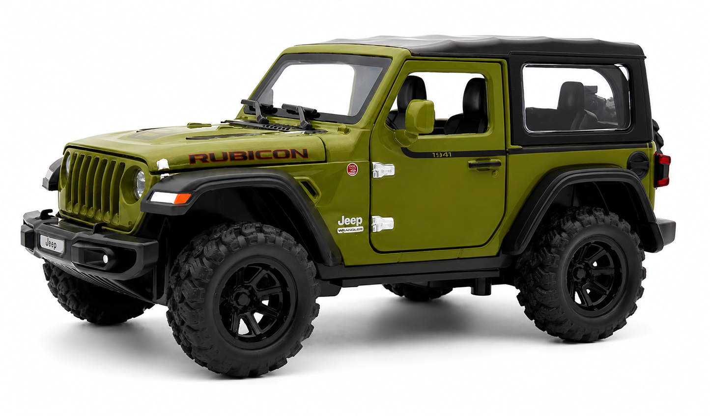 Jeep Wrangler Rubicon 1:24 Diecast Scale Model Car