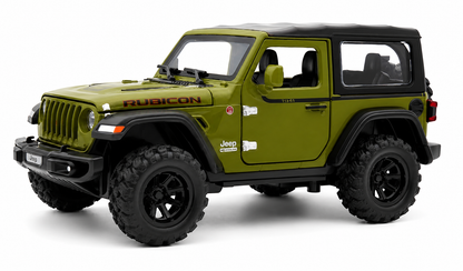 Jeep Wrangler Rubicon 1:24 Diecast Scale Model Car
