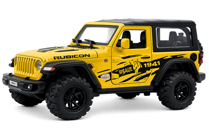Jeep Wrangler Rubicon 1:24 Diecast Scale Model Car